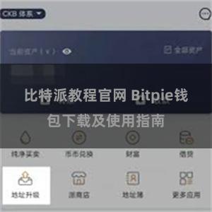 比特派教程官网 Bitpie钱包下载及使用指南