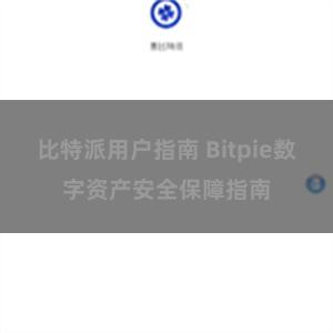 比特派用户指南 Bitpie数字资产安全保障指南