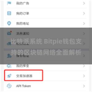 比特派系统 Bitpie钱包支持的区块链网络全面解析