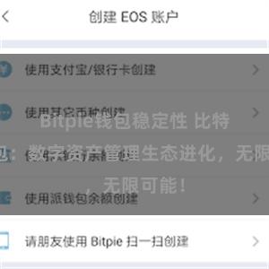 Bitpie钱包稳定性 比特派钱包：数字资产管理生态进化，无限可能！