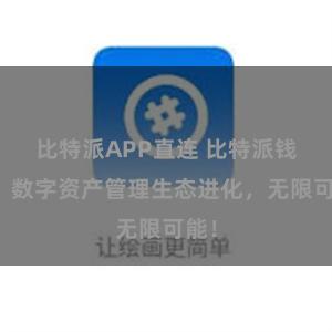 比特派APP直连 比特派钱包：数字资产管理生态进化，无限可能！