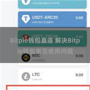 Bitpie钱包直连 解决Bitpie钱包常见使用问题