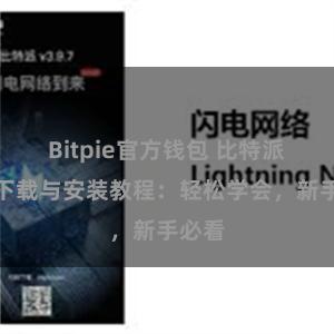 Bitpie官方钱包 比特派钱包下载与安装教程：轻松学会，新手必看