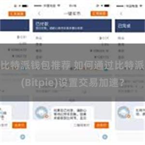 比特派钱包推荐 如何通过比特派(Bitpie)设置交易加速？