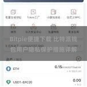 Bitpie便捷下载 比特派钱包用户隐私保护措施详解