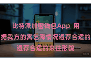 比特派加密钱包App  用户不错字据我方的需乞降情况遴荐合适的来往形貌