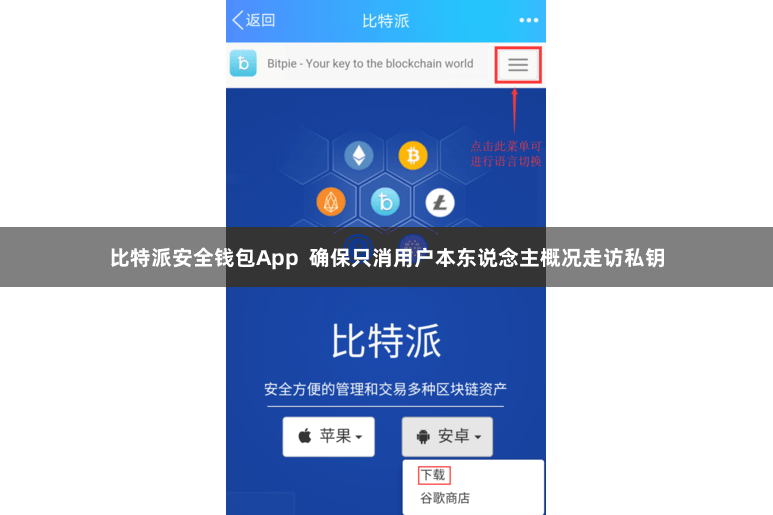 比特派安全钱包App  确保只消用户本东说念主概况走访私钥
