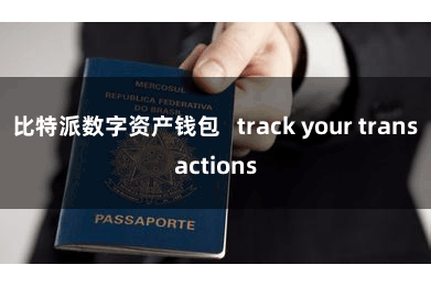 比特派数字资产钱包   track your transactions